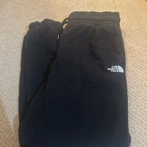 The North Face Black Track Pants Tapered Fit